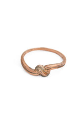 Rose Gold Knot Ring