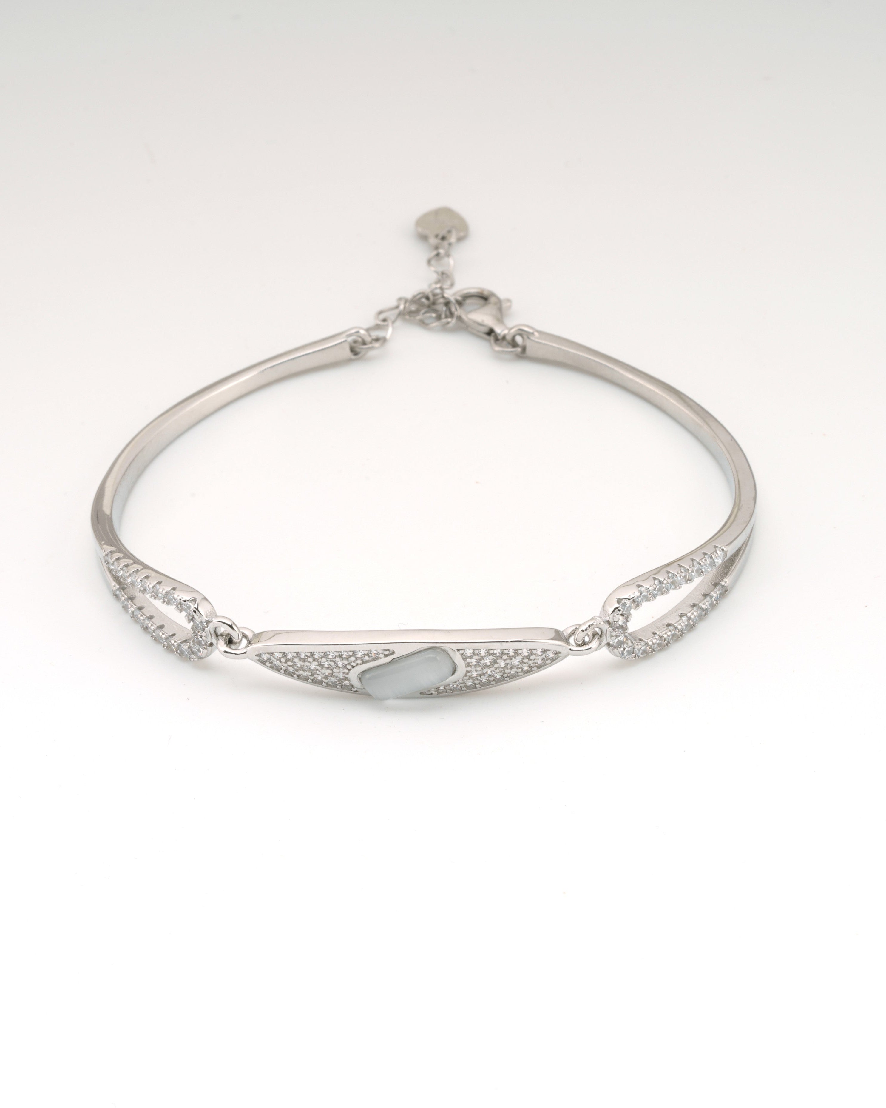 Luna Frost Silver Bracelet