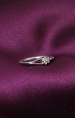 Twist Bloom Spark Ring