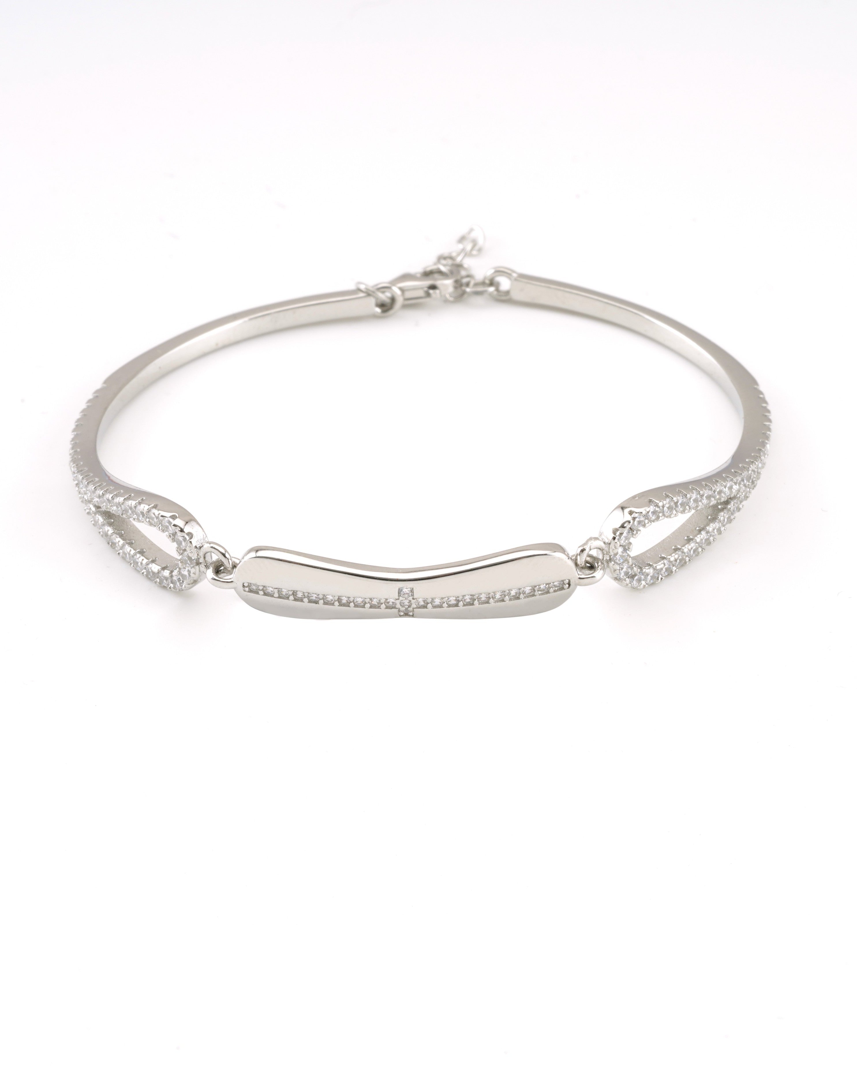 Eternal Gleam Silver Bracelet