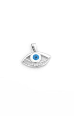 Silver Evil Eye Pendant