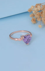 Violet Haze Crush Ring