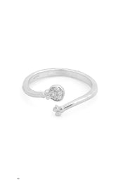 Silver Bud Bloom Ring