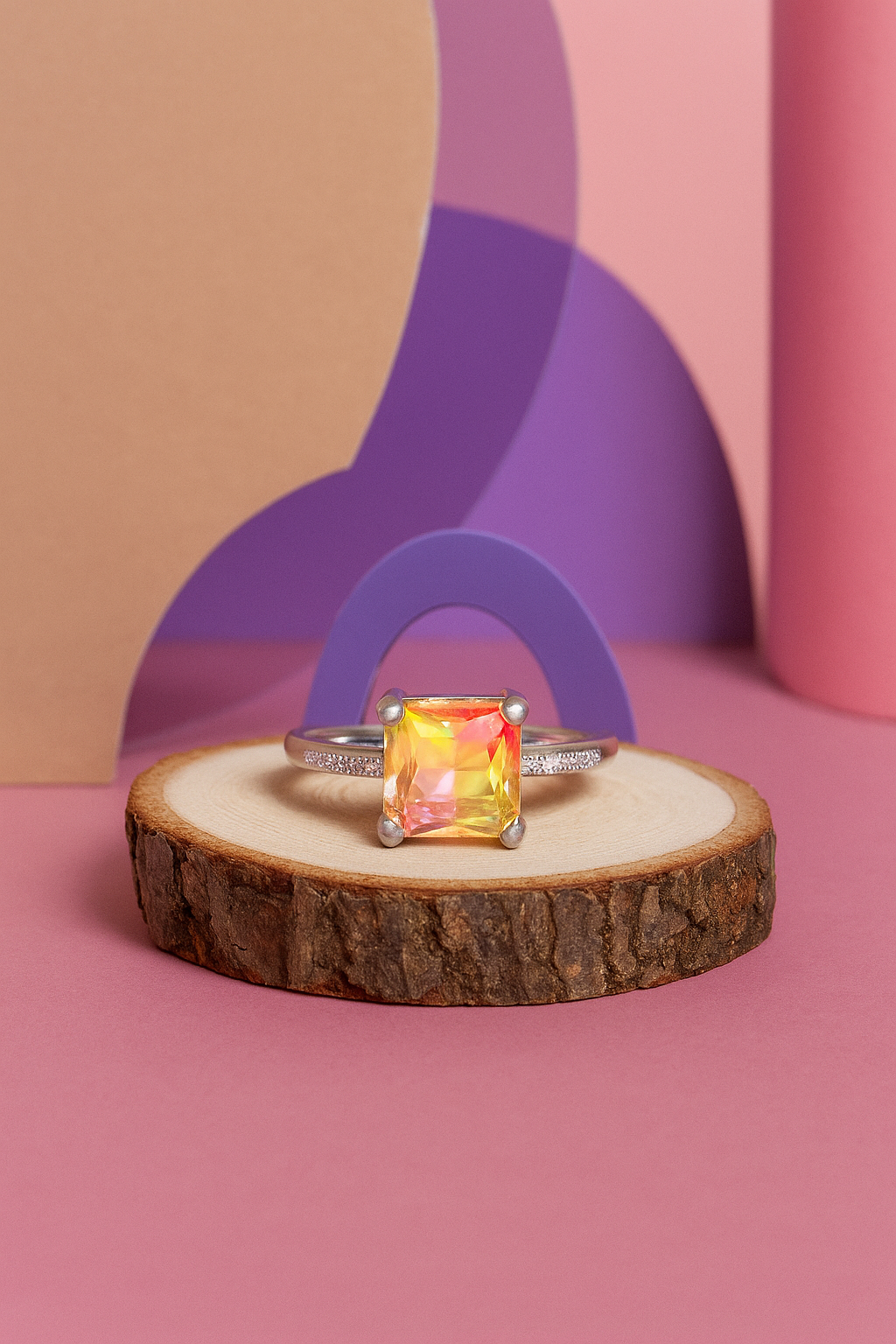 Double shade Diamond Ring