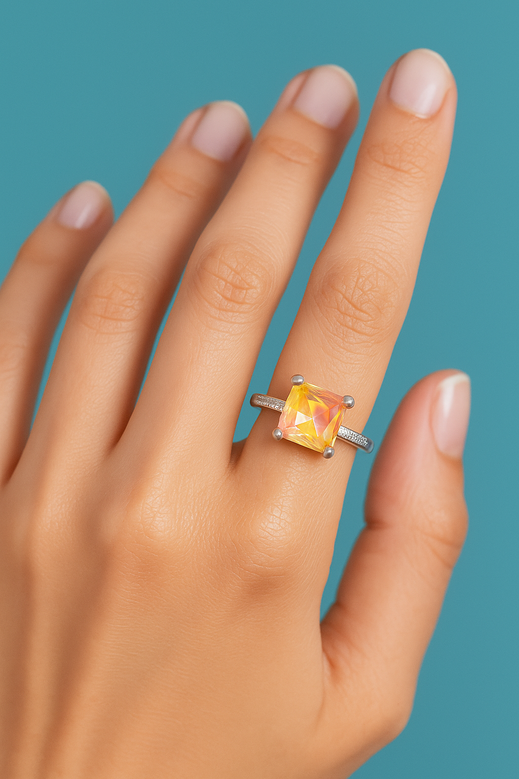 Double shade Diamond Ring