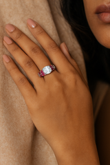 Regal Radiance Crown Ring