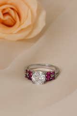 Regal Radiance Crown Ring
