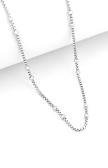 Silver BoxBead Chain