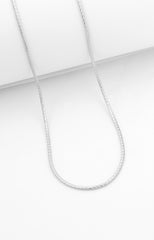 Silver Serene Snake Chain