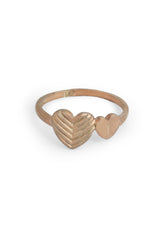 Double Heart Ring