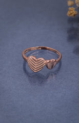 Double Heart Ring