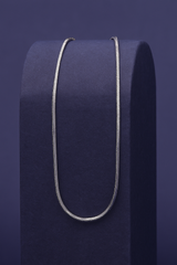 Silver Flat Snake Chain