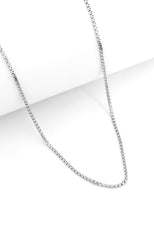 Silver Box Link Chain