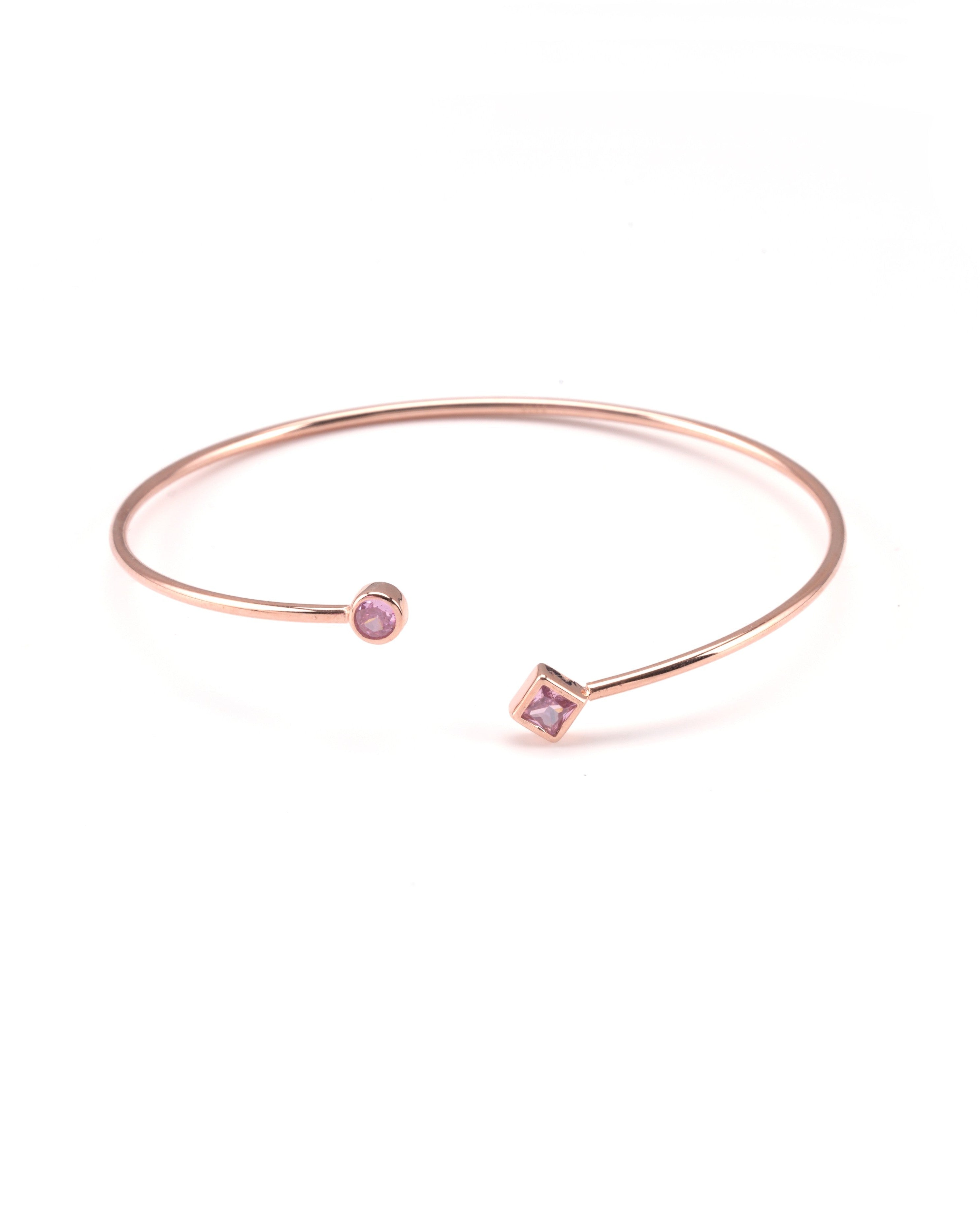 Blush Duo Gem Bracelet