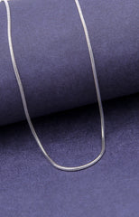 Silver Sleek Snake Chain
