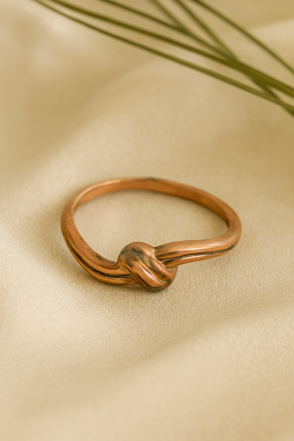 Rose Gold Knot Ring