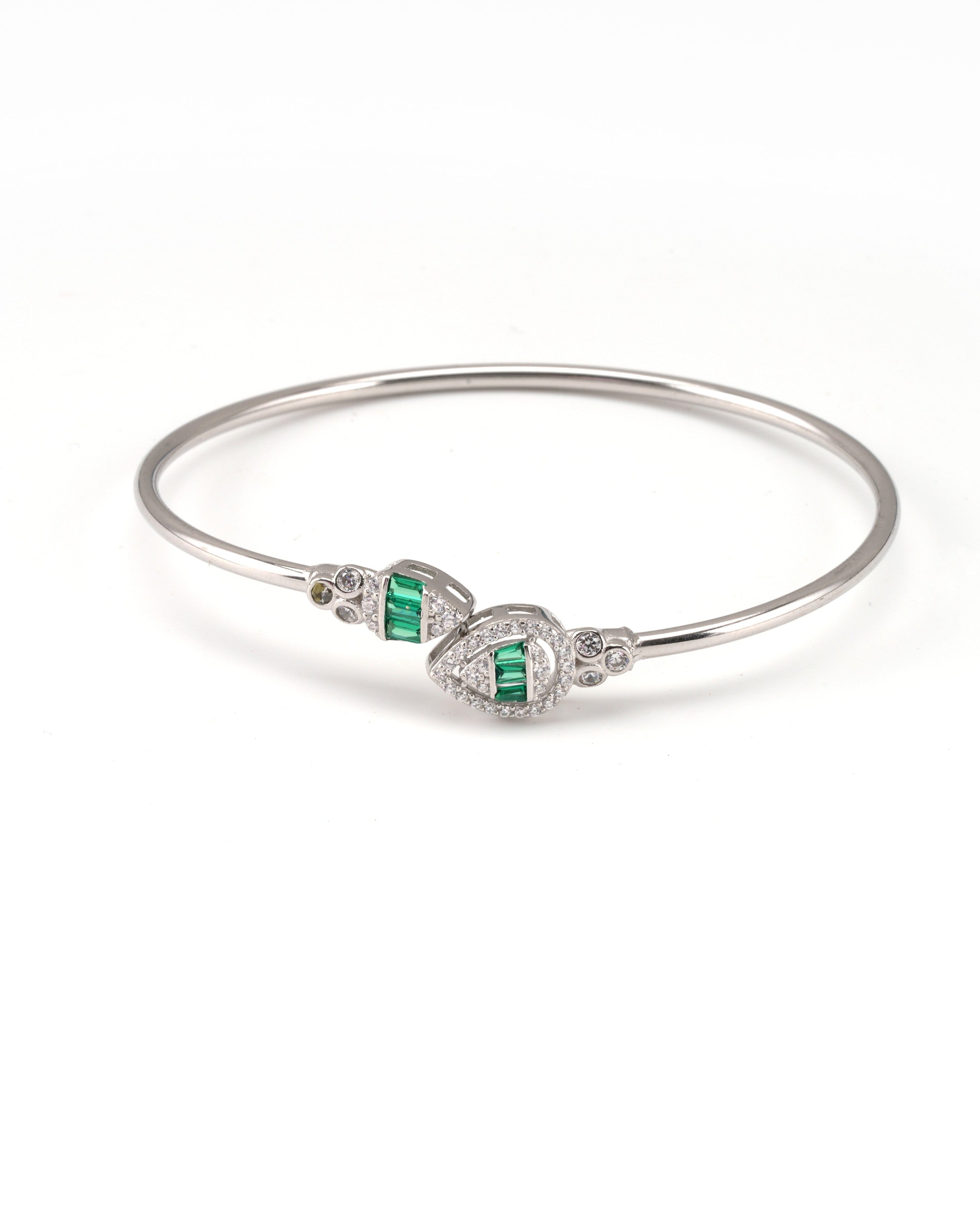 Verdant Duo Eye Cuff Bracelet