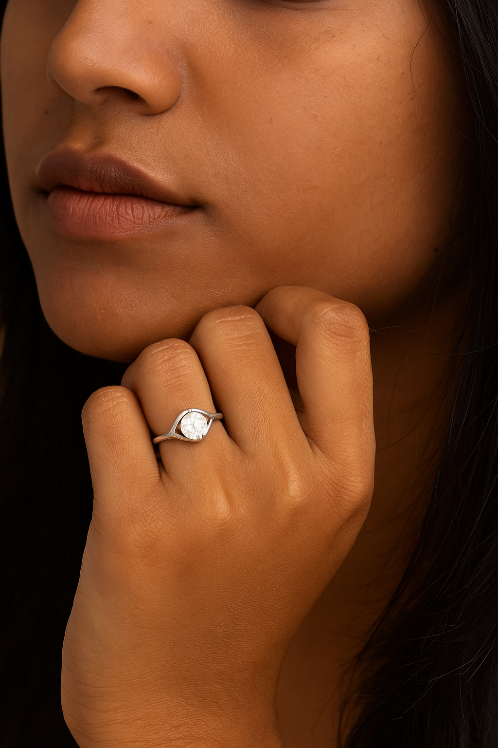 Minimal Solitaire Ring