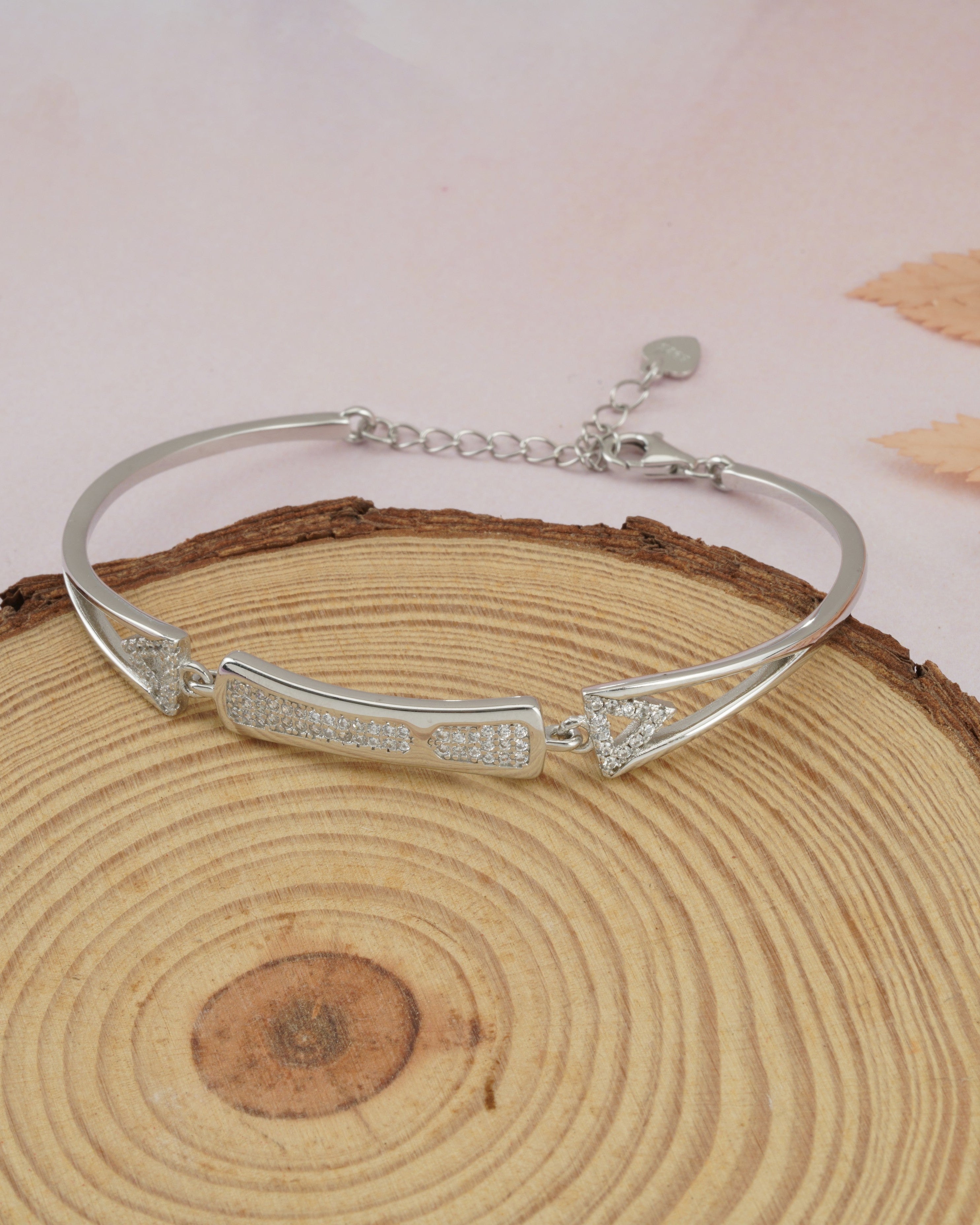 Radiant Path Silver Bracelet