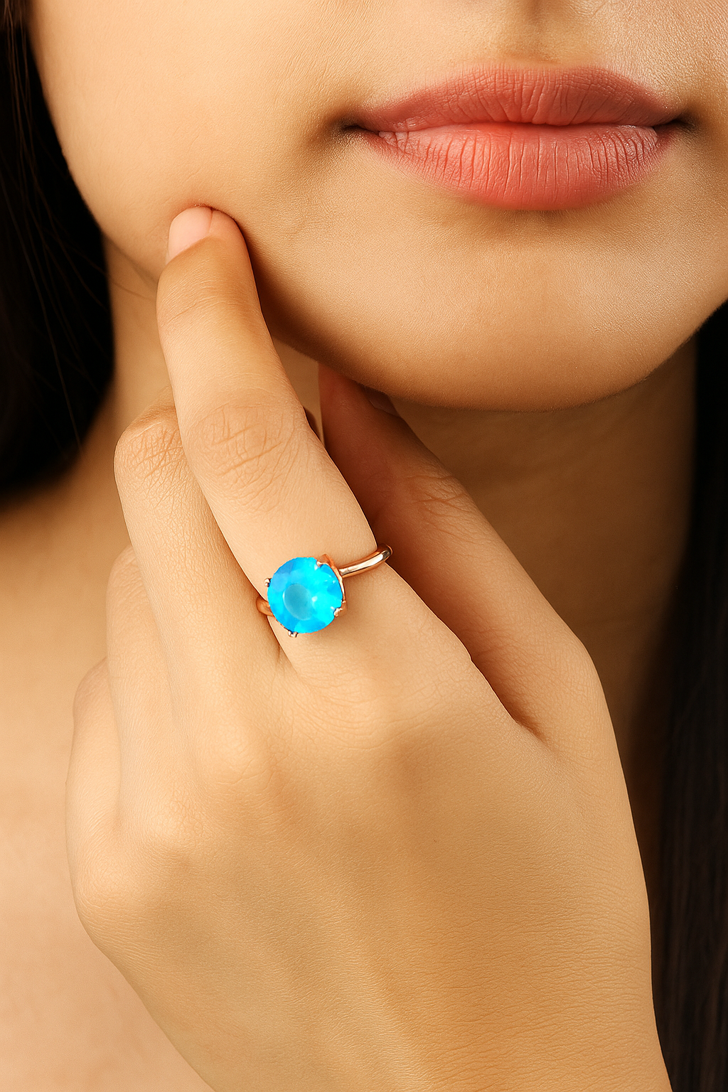 Blueberry Bling Affair Ring