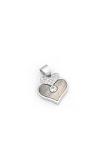Silver Double Heart Pendant