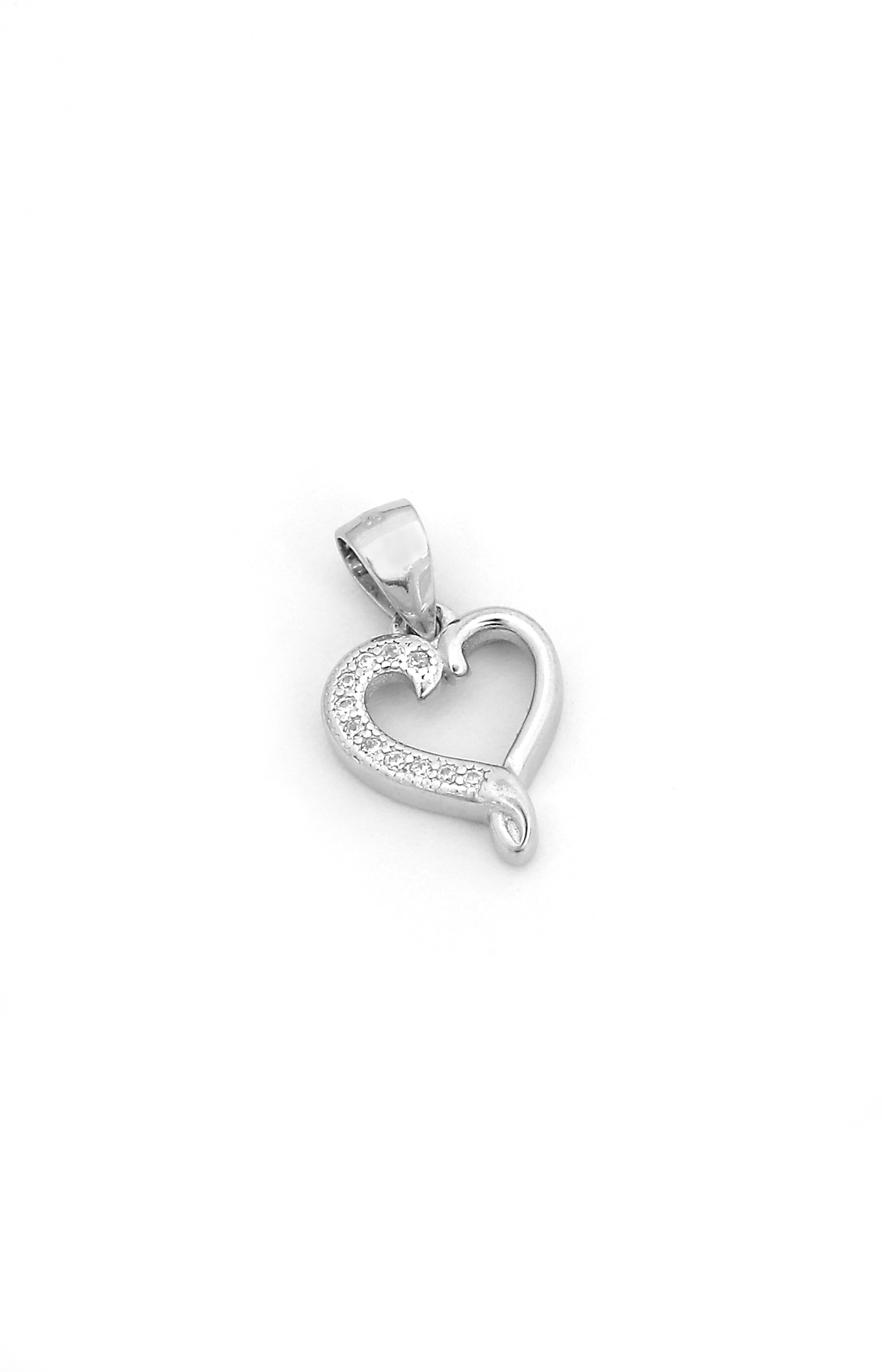 Silver Eternal Heart Pendant
