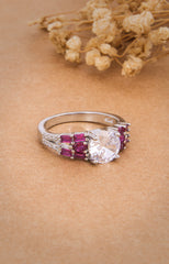 Regal Radiance Crown Ring