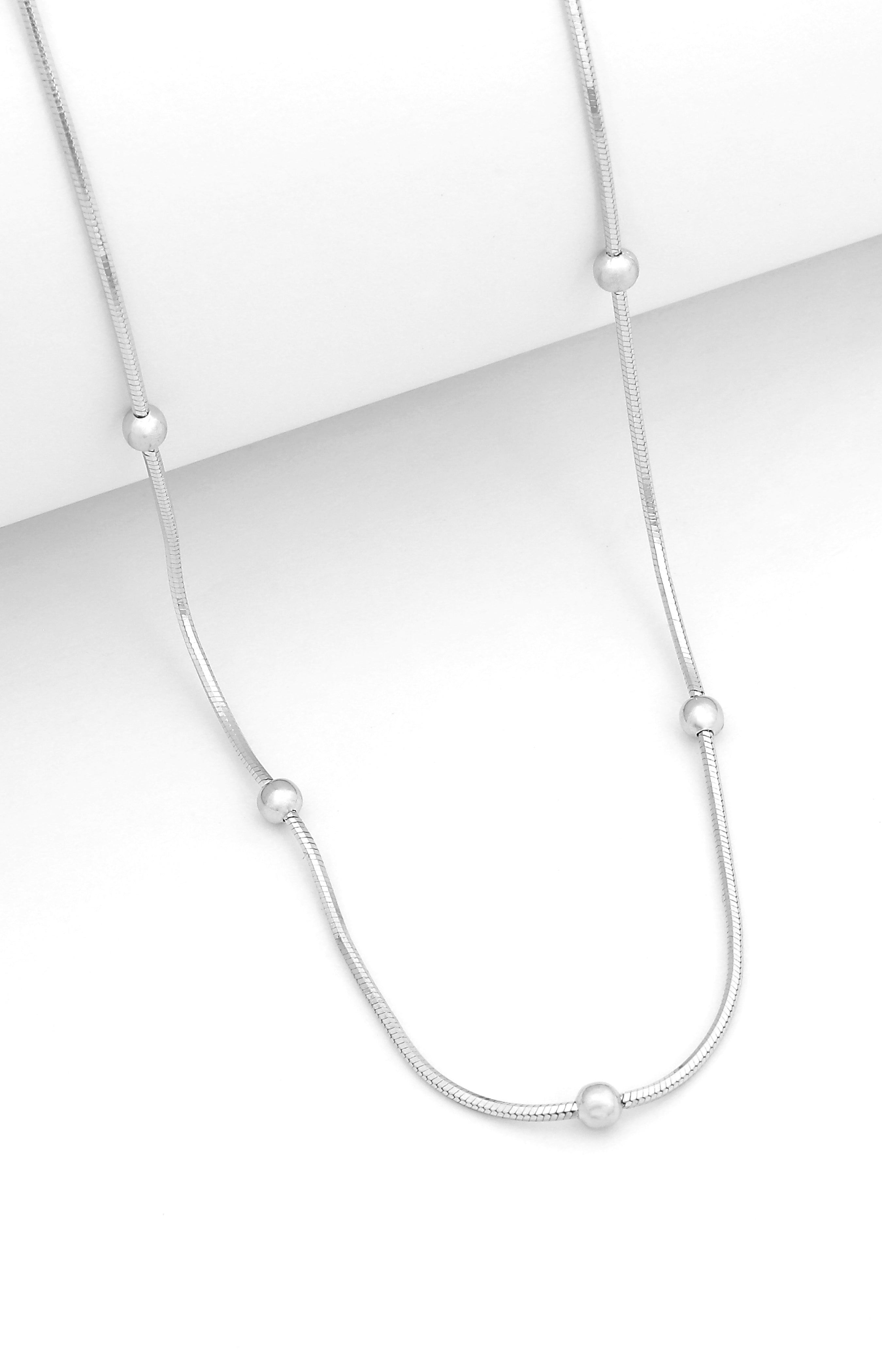 Silver BeadGlow Chain