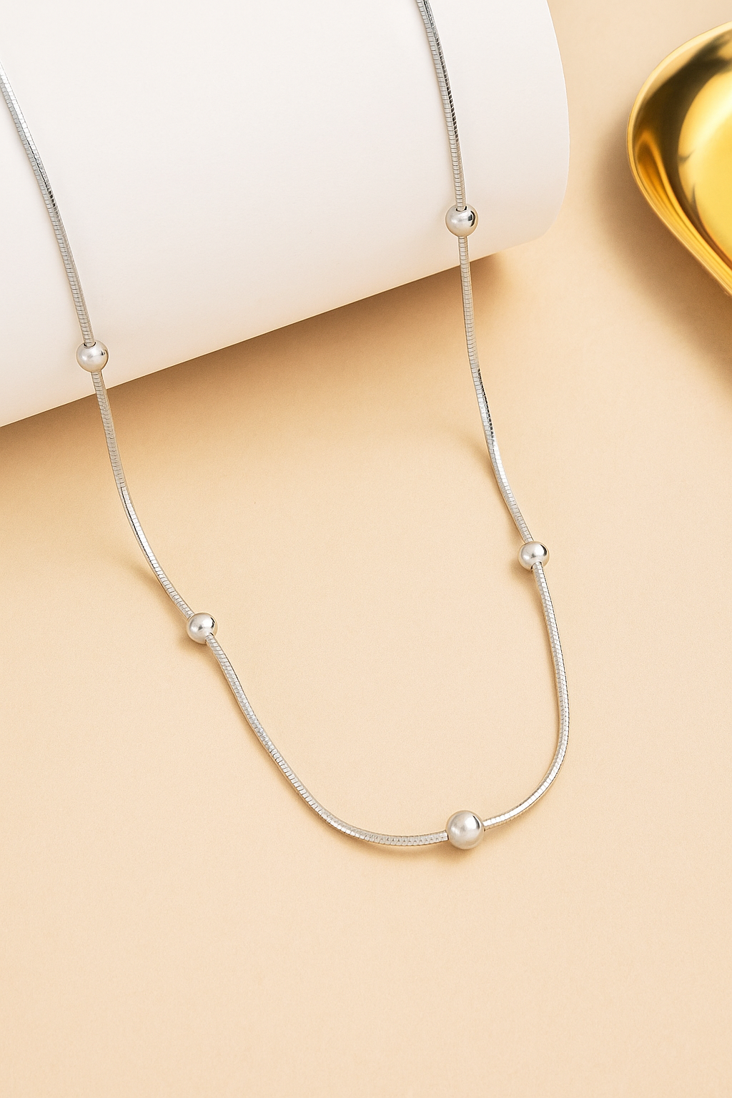 Silver BeadGlow Chain