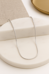 Silver Serene Snake Chain