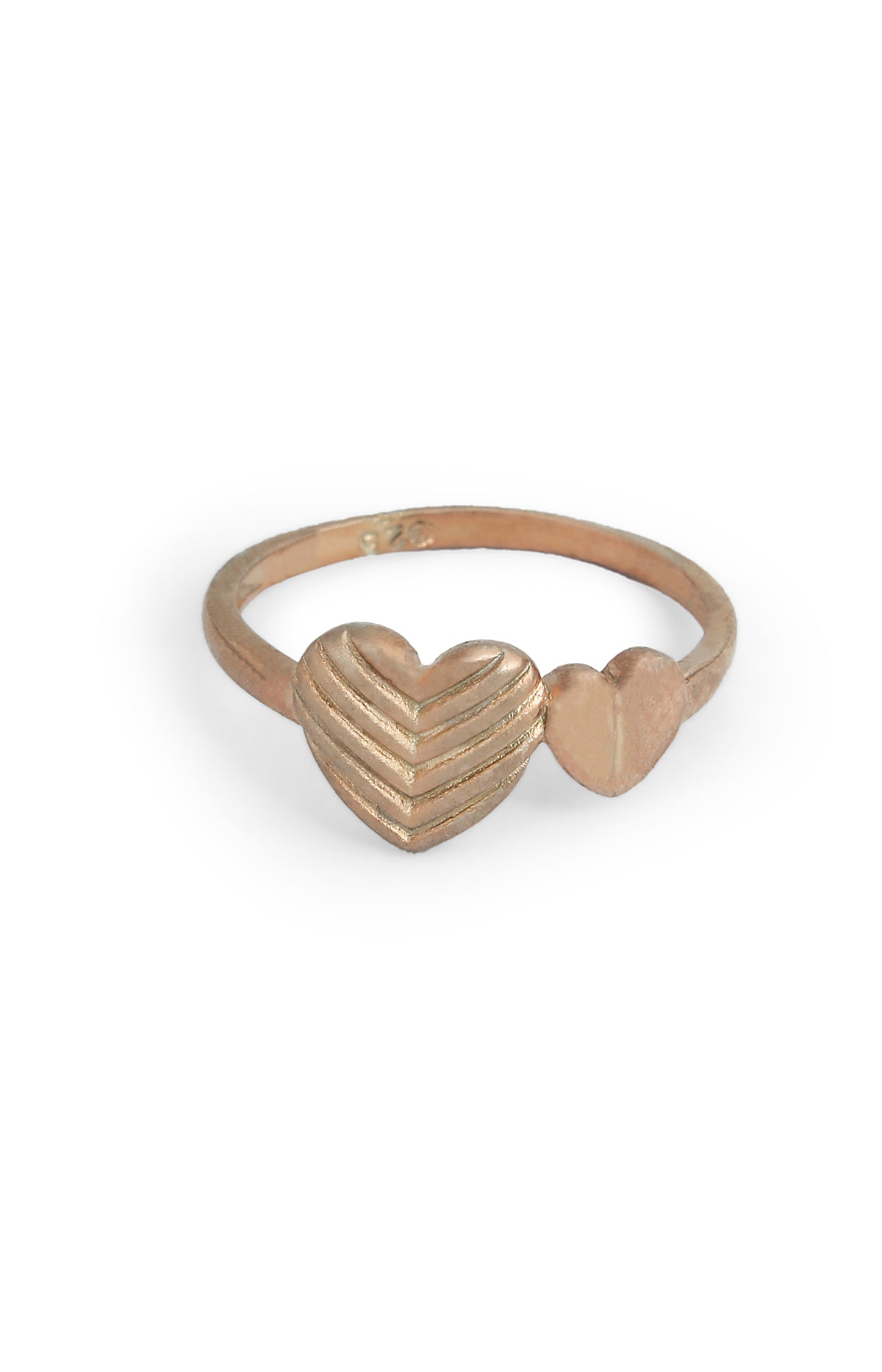 Double Heart Ring