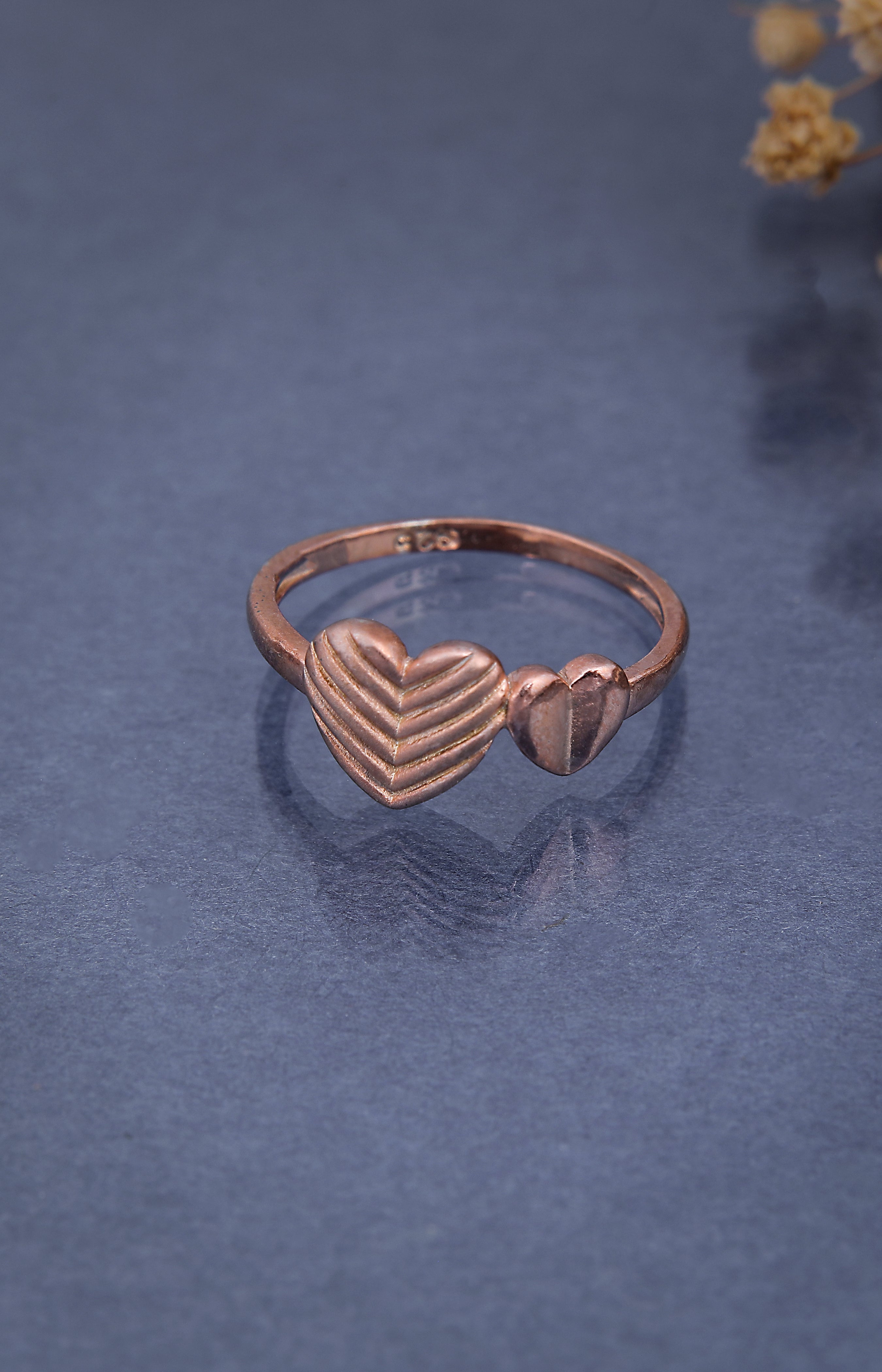 Double Heart Ring