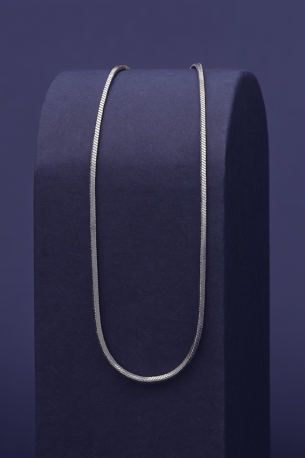 Silver Flat Snake Chain