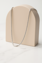 Silver Box Link Chain