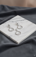 Lunar Glow Silver Pendant Set