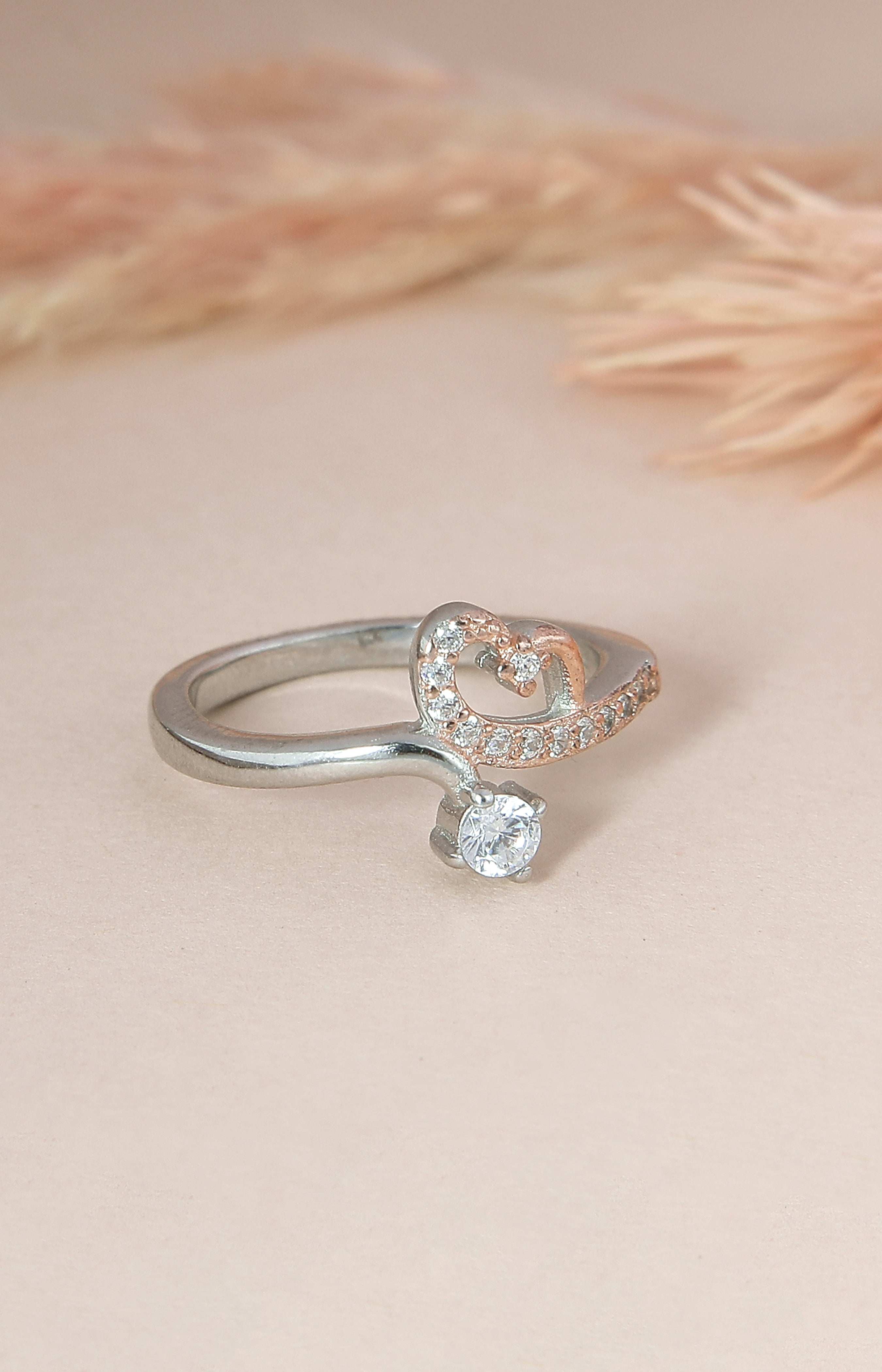 Whimsy Heart Spark Ring