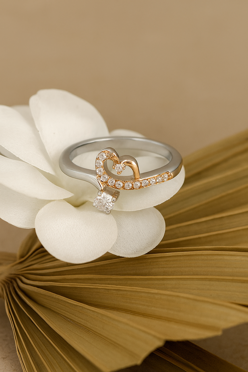 Whimsy Heart Spark Ring
