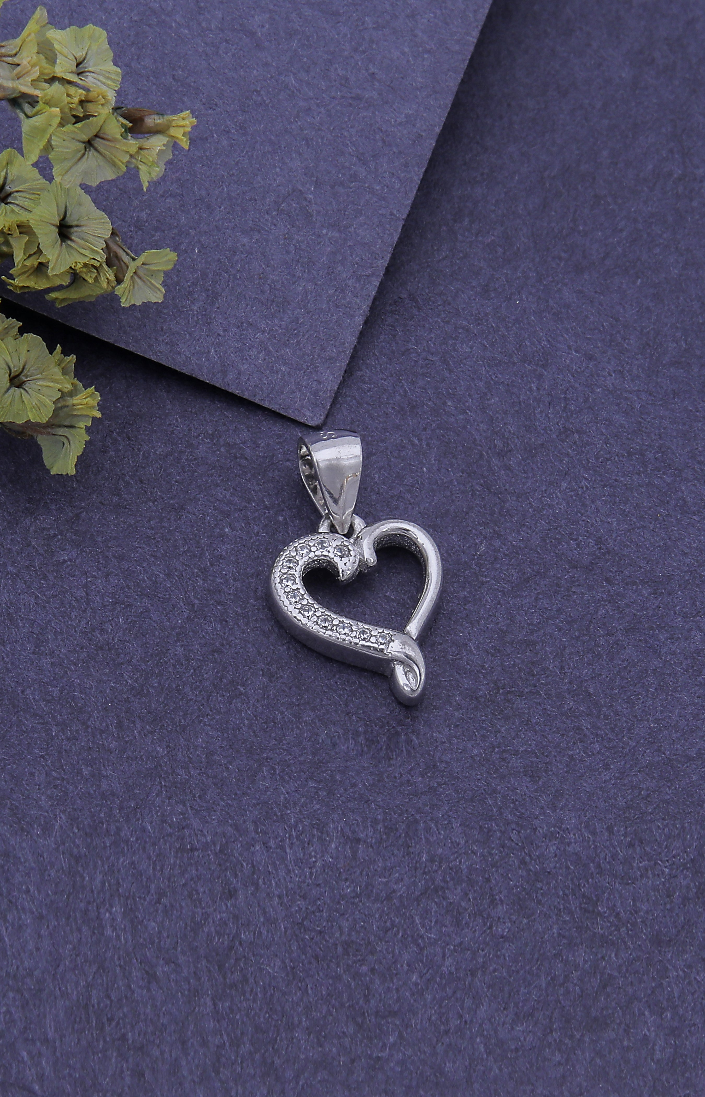 Silver Eternal Heart Pendant