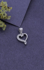Silver Eternal Heart Pendant