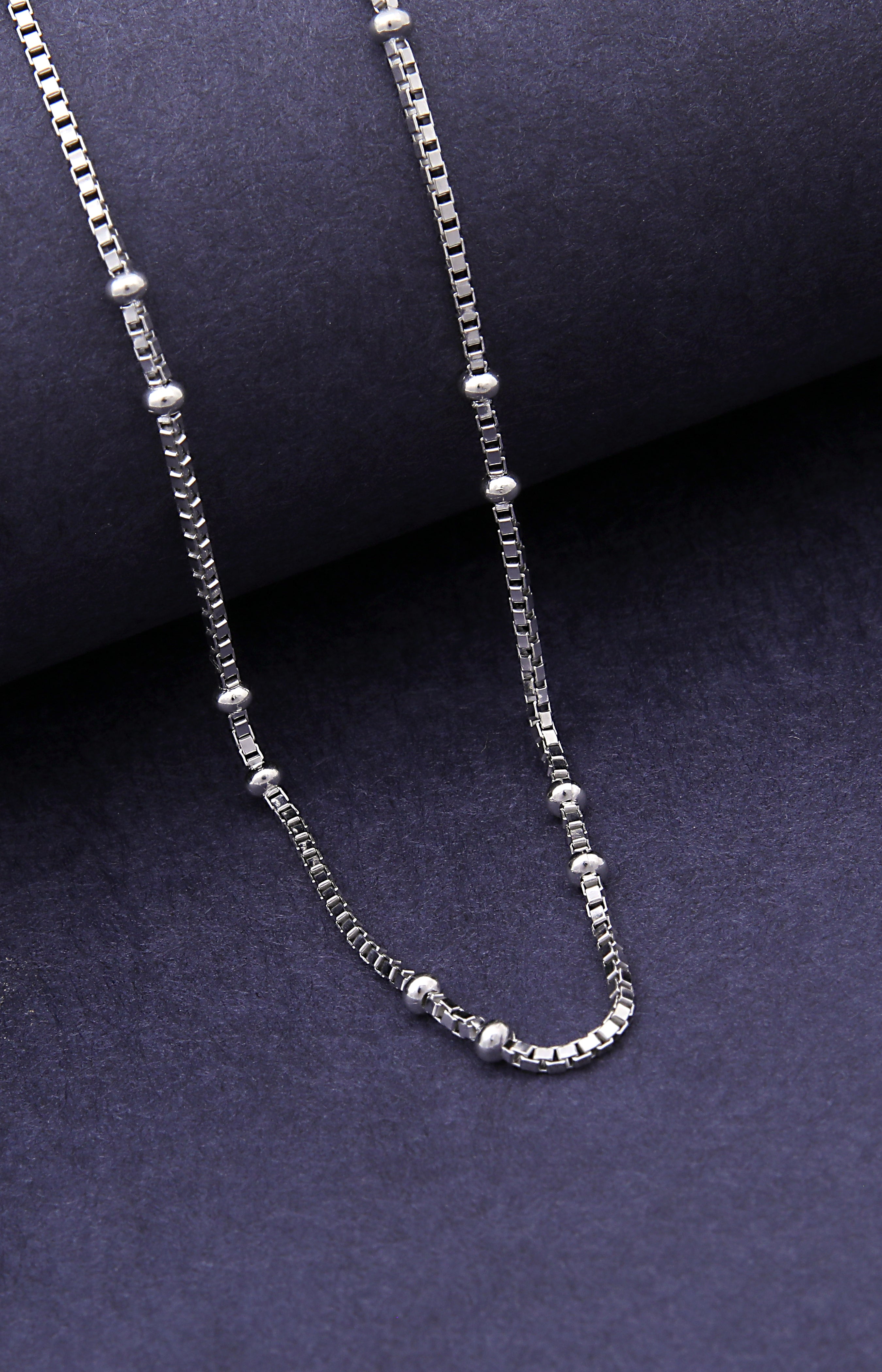Silver BoxBead Chain