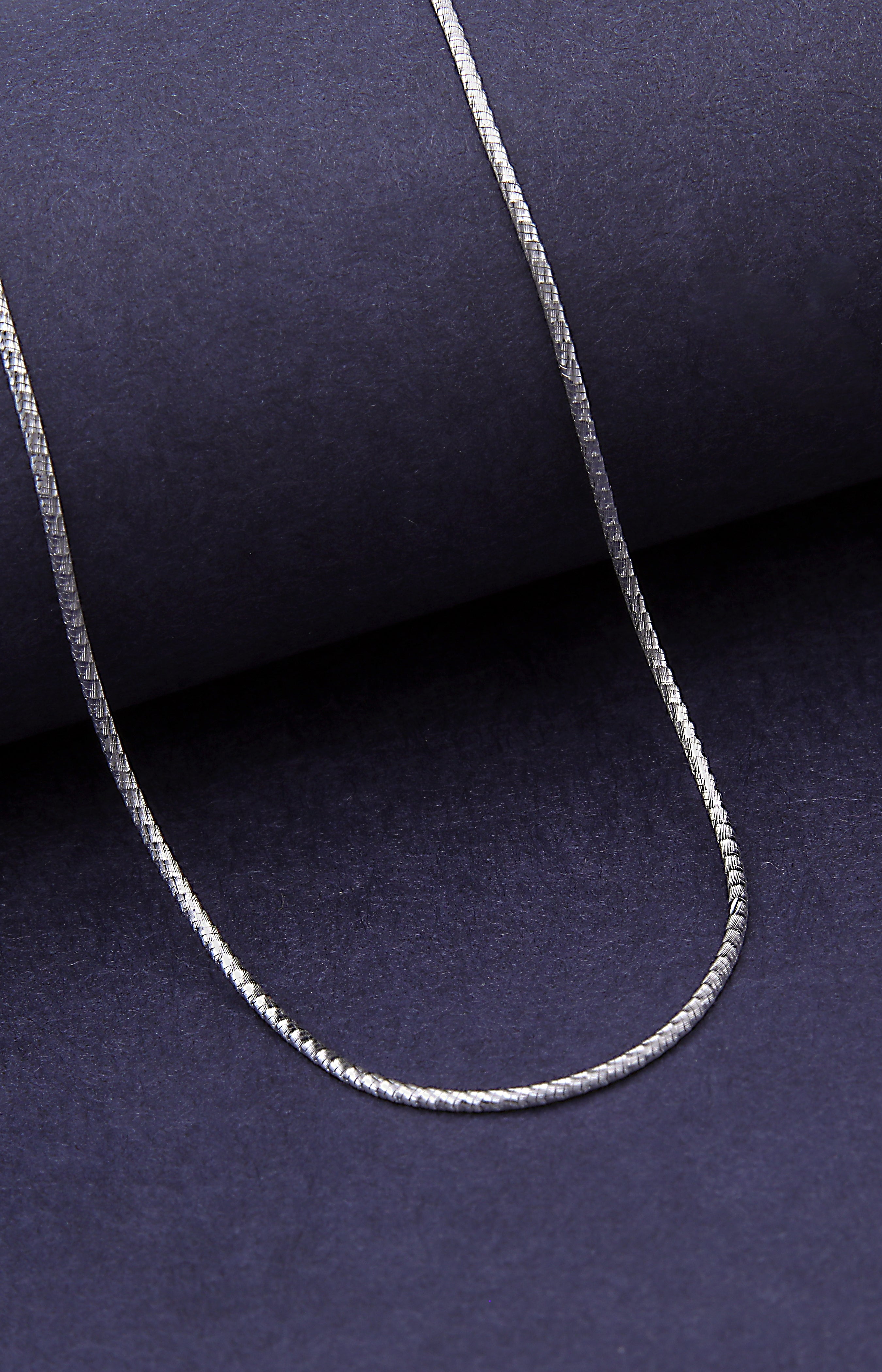 Silver Serene Snake Chain