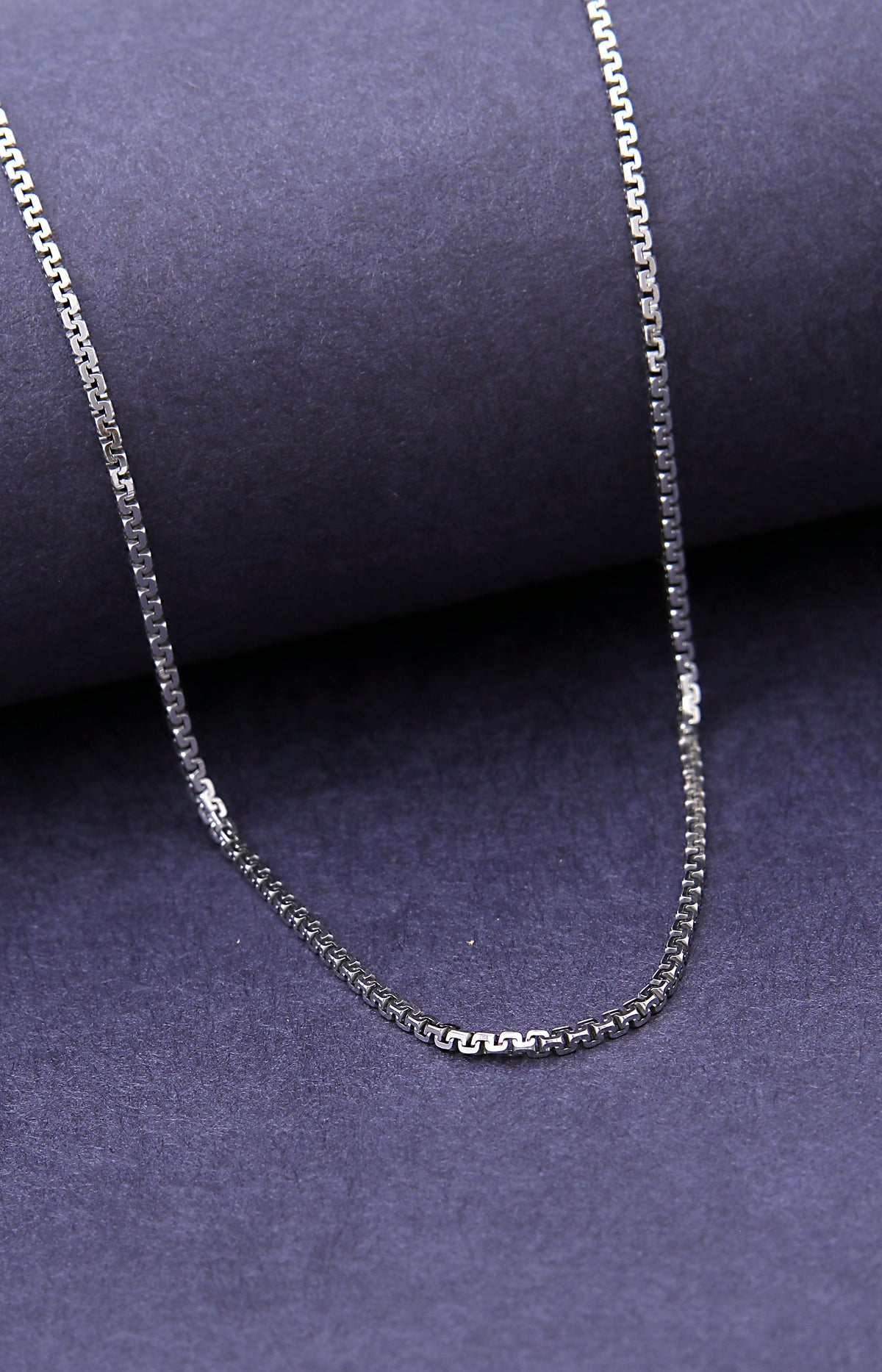 Silver Box Link Chain