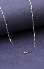 Silver Box Link Chain