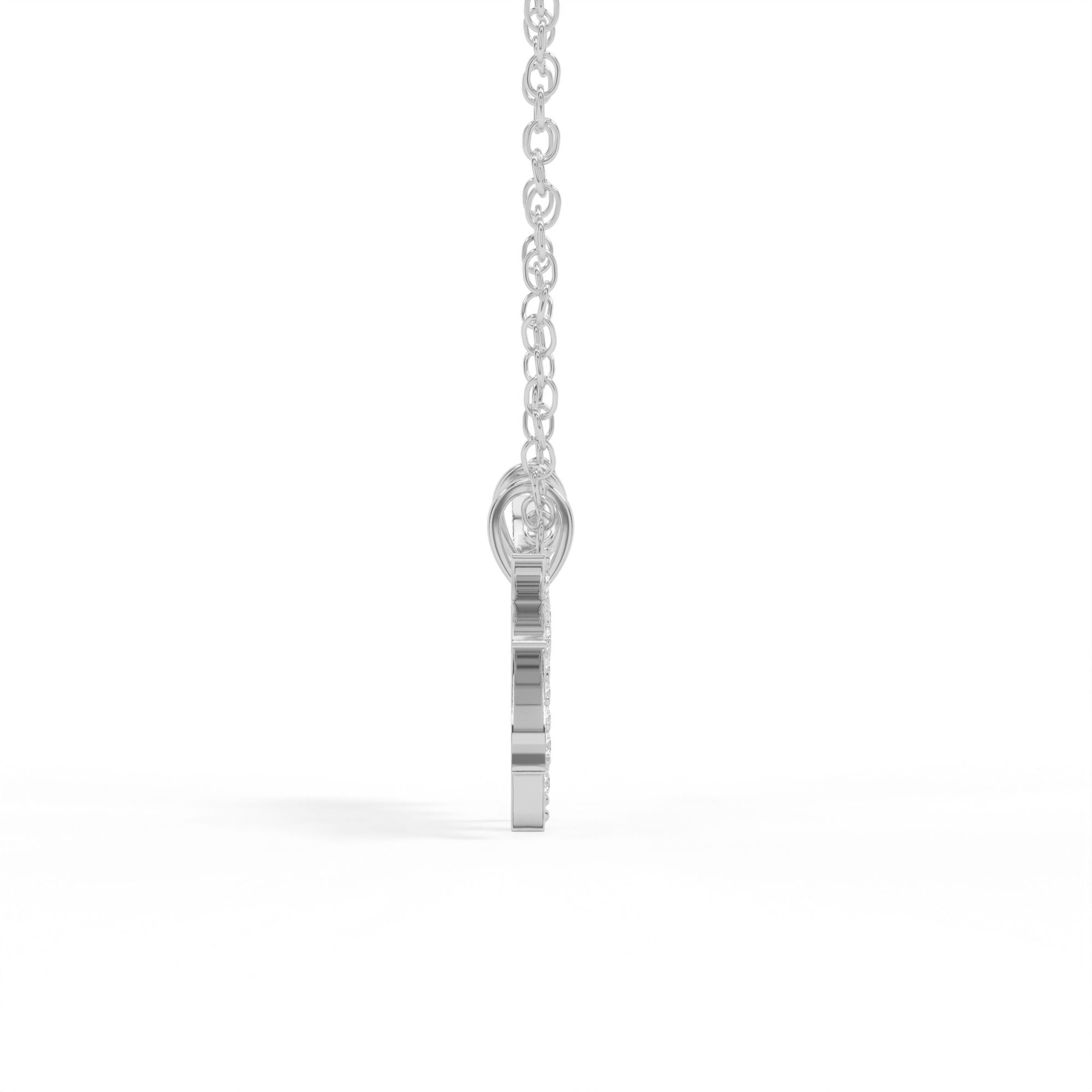 Twin Bloom Pendant Necklace