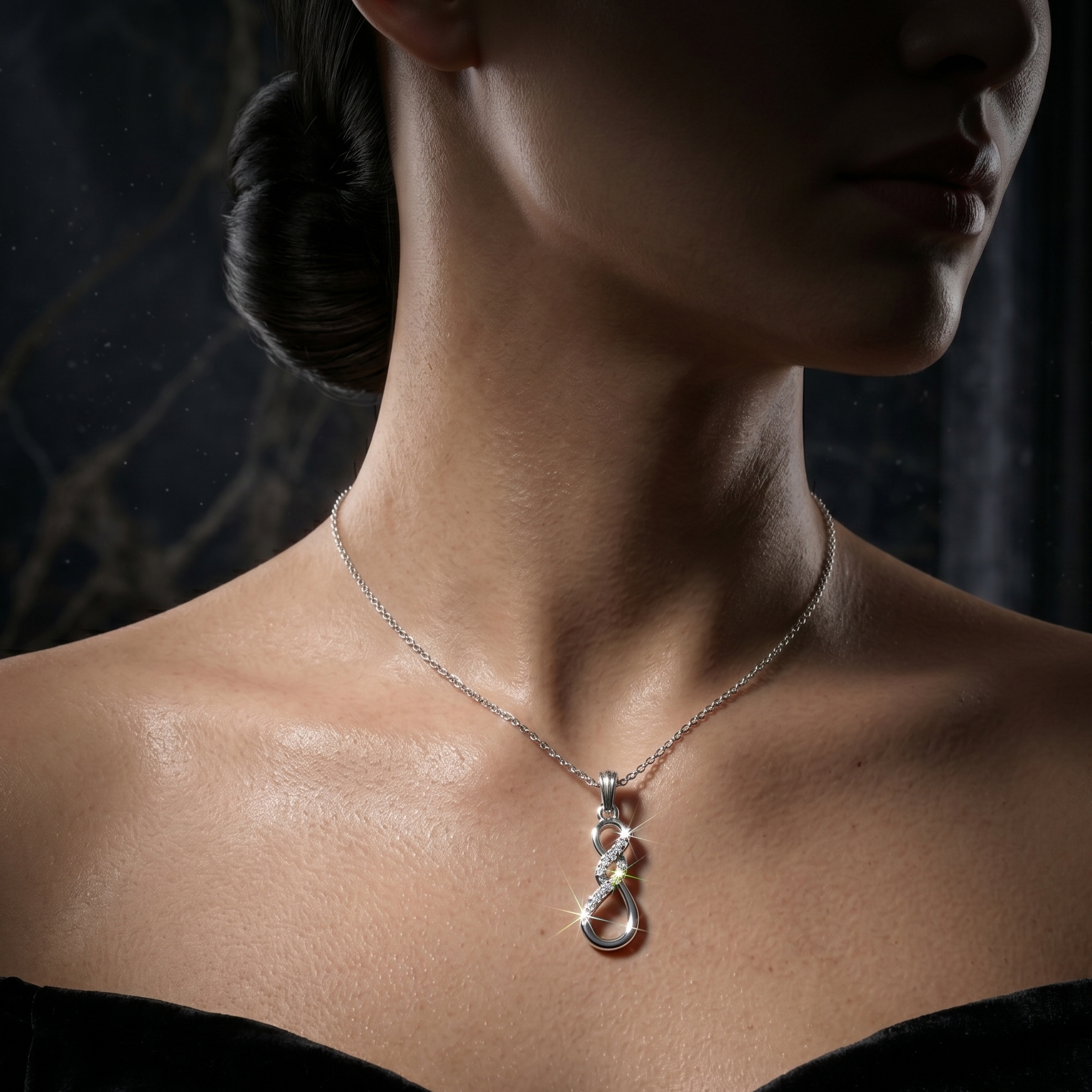 Infinity Grace Pendant Necklace